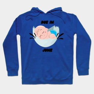 Due in June Gift Hoodie